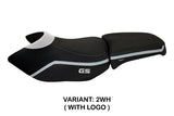 Tappezzeria Italia BMW R1200GS Adventure 2006-2012 Seat Cover in White