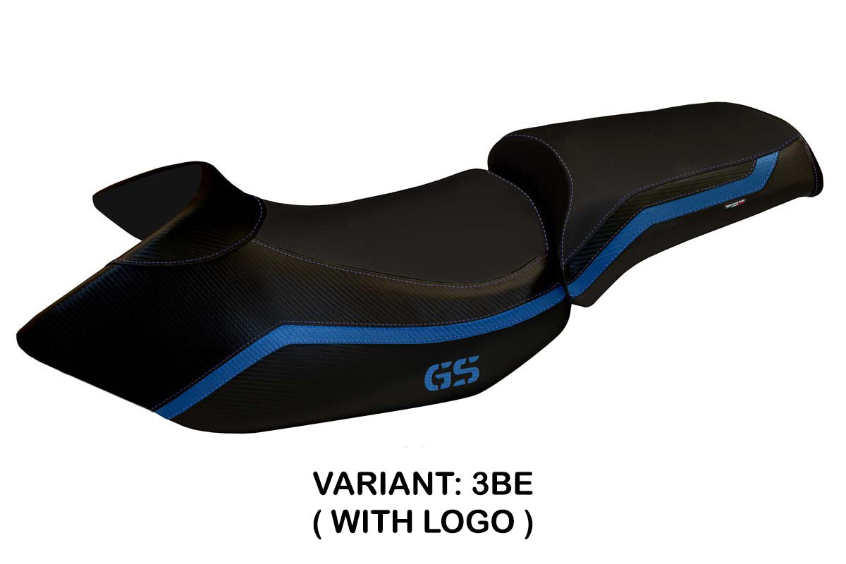 Tappezzeria Italia BMW R1200GS 2005-2012 Seat Cover in Blue and Black