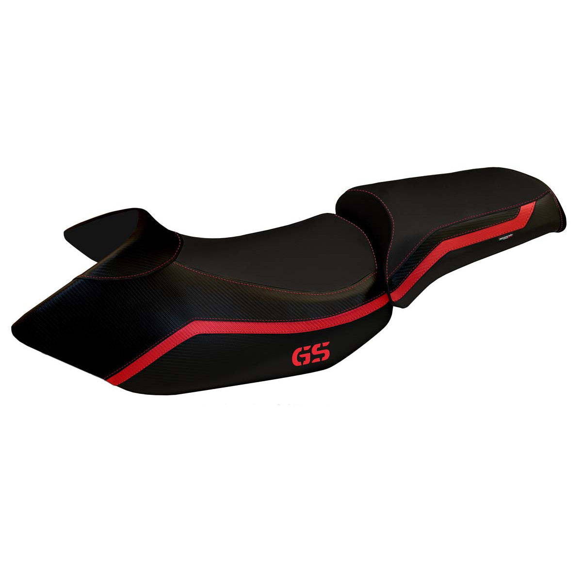 Tappezzeria Italia BMW R1200GS 2005-2012 Seat Cover in Red and Black