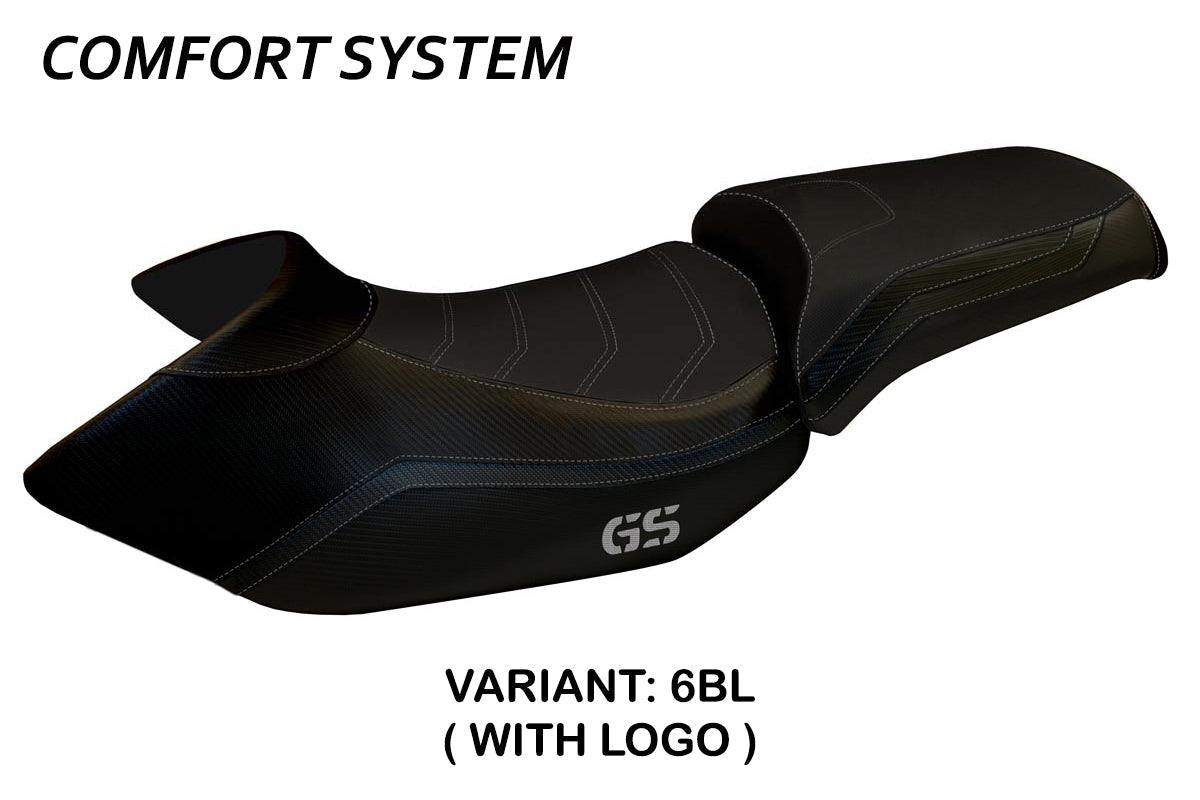 Tappezzeria Italia BMW R1200GS 2005-2012 Seat Cover Comfort in Black