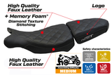 Tappezzeria Italia BMW R1200 Nine T 2014-2024 Seat Cover Comfort in Black FR