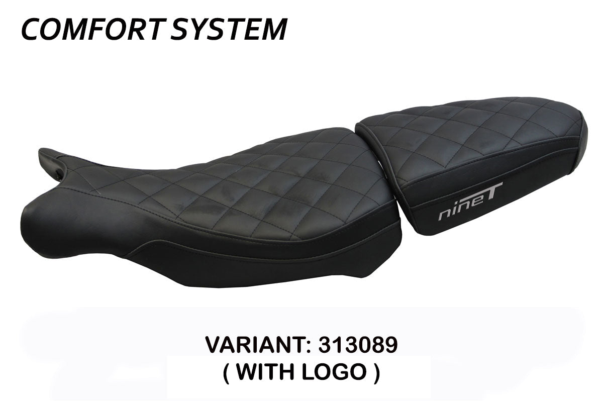 Tappezzeria Italia BMW R1200 Nine T 2014-2024 Seat Cover Comfort in Black FR
