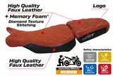 Tappezzeria Italia BMW R1200 Nine T 2014-2024 Seat Cover Comfort Brick F/R