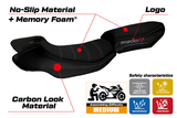 Tappezzeria Italia BMW R1200R 2015-2018 Seat Cover Comfort in Black