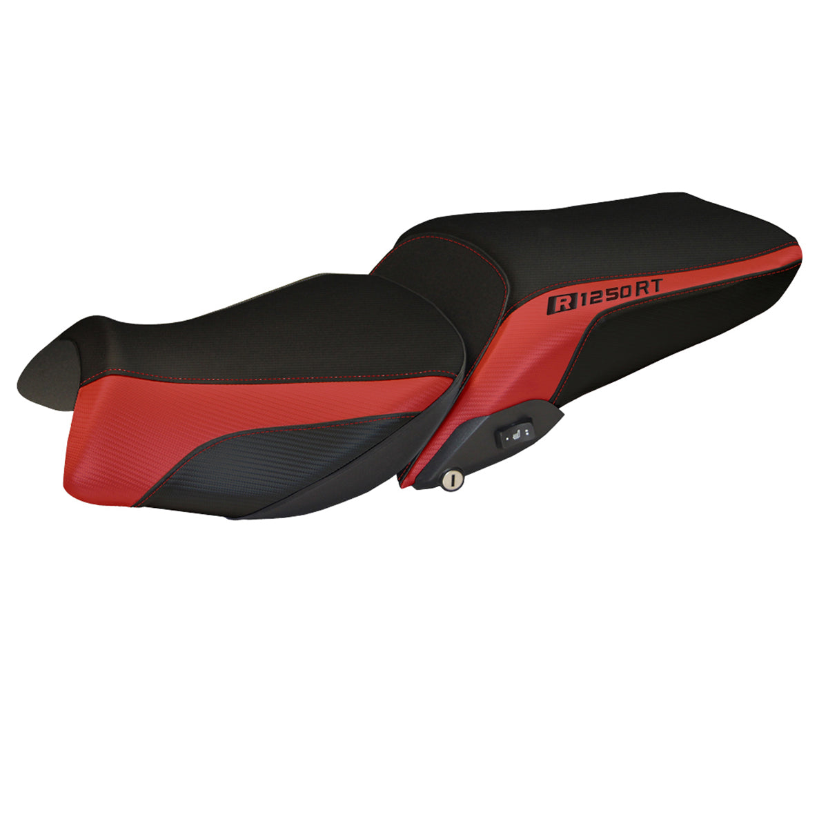 BMW R1250RT 2019-2025 Seat Cover Tappezzeria Italia in Red and Black