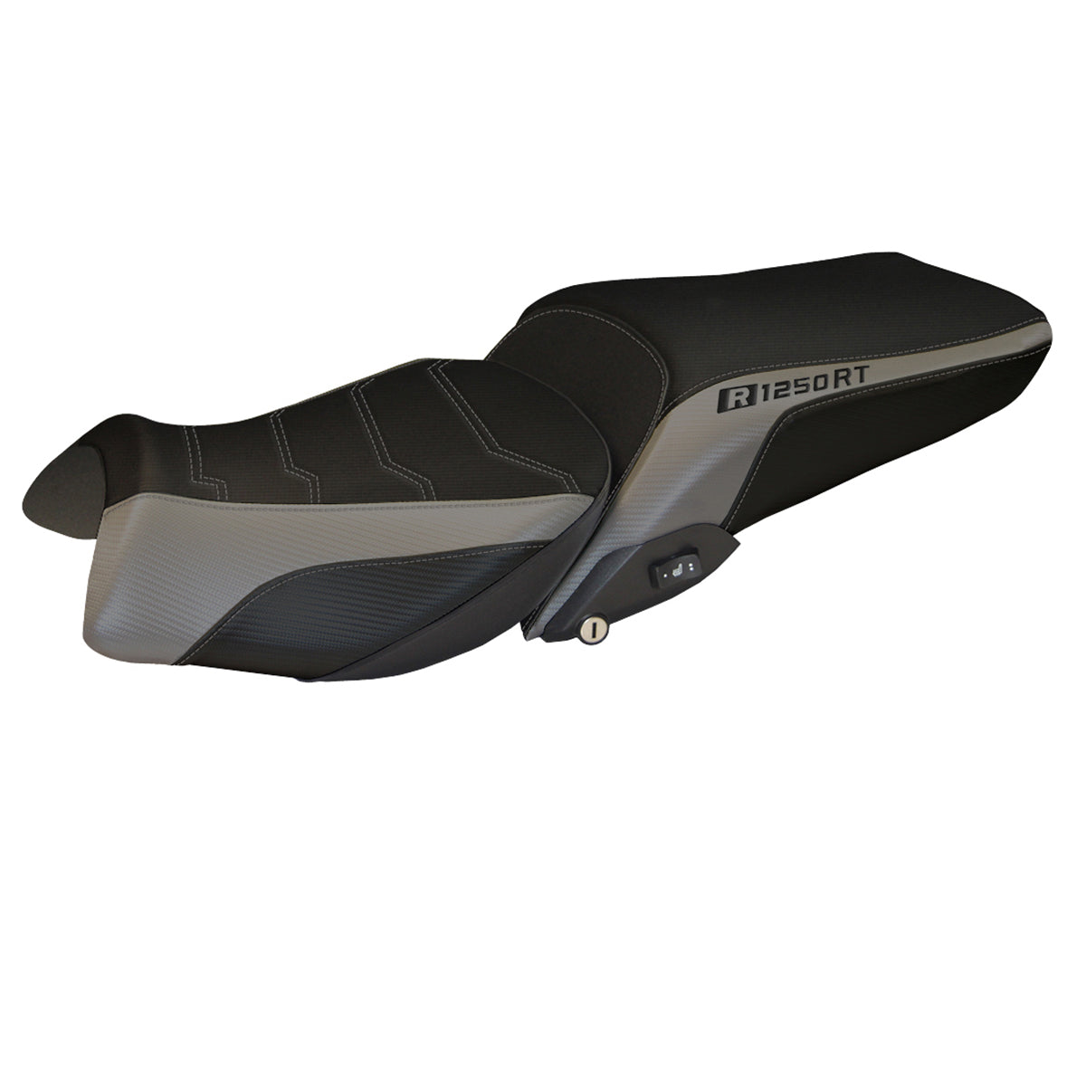 Tappezzeria Italia BMW R1250RT 2019-2025 Seat Cover Comfort in Grey and Black