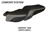 Tappezzeria Italia BMW R1250RT 2019-2025 Seat Cover Comfort in Grey and Black