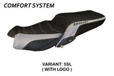 Tappezzeria Italia BMW R1250RT 2019-2025 Seat Cover Comfort in Silver and Black