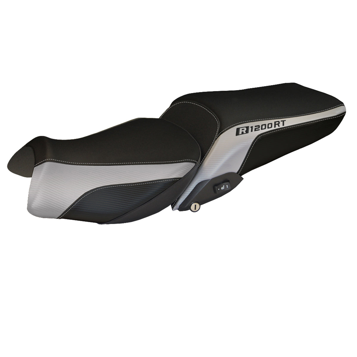Tappezzeria Italia BMW R1200RT 2014-2018 Seat Cover in Silver and Black