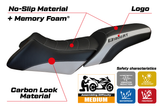 Tappezzeria Italia BMW R1200RT 2006-2013 Seat Cover Comfort in Silver