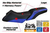 Tappezzeria Italia BMW R1200RT 2006-2013 Seat Cover Comfort in Blue