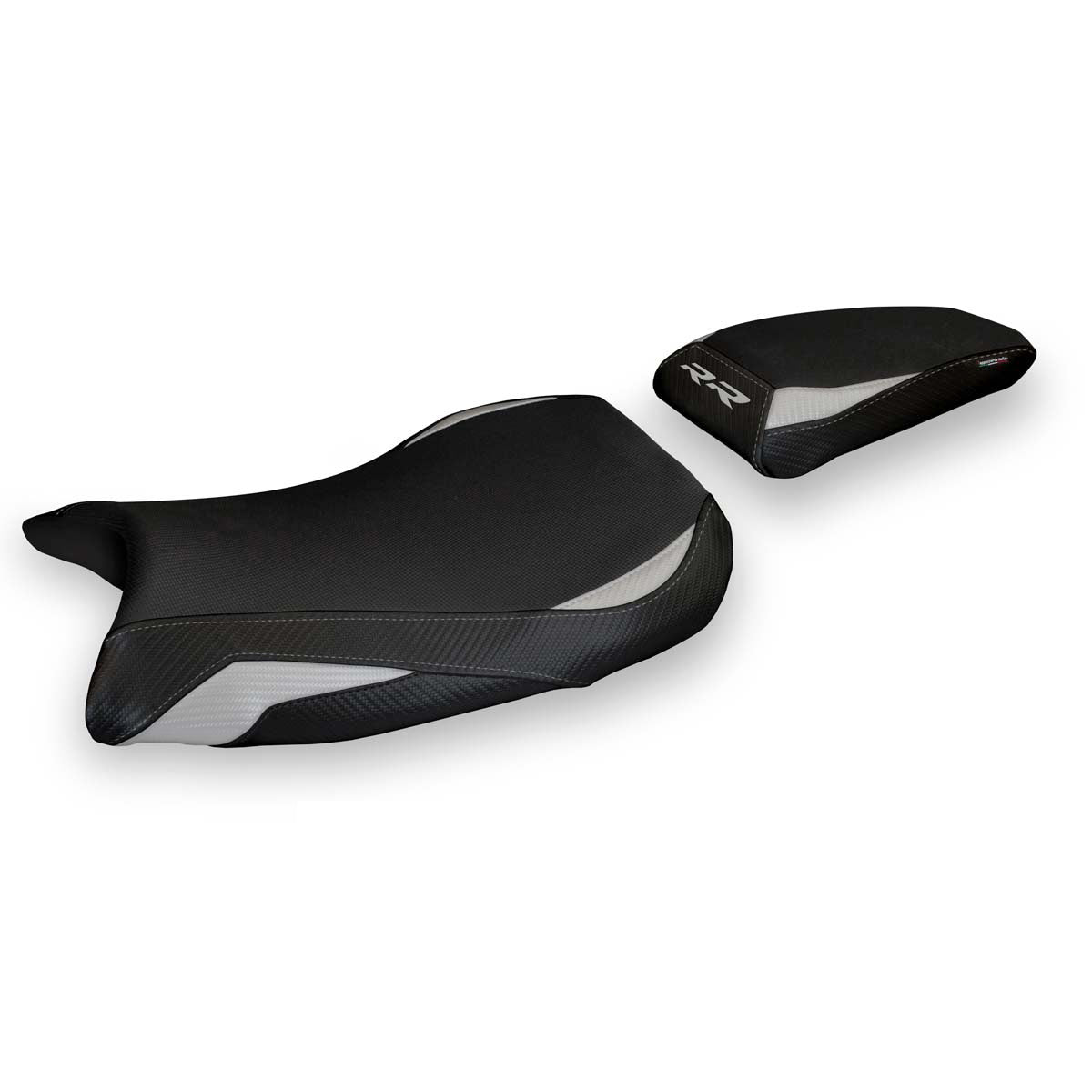 Tappezzeria Italia BMW S1000RR 2019-2025 Seat Cover Comfort in Silver