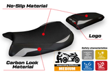 Tappezzeria Italia BMW S1000RR 2019-2025 Seat Cover in Silver and Black
