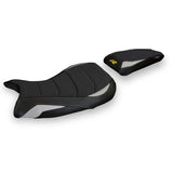 Tappezzeria Italia BMW S1000R 2021-2025 Seat Cover Ultragrip in Silver and Black