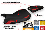 Tappezzeria Italia BMW S1000R M Sport 2021-2025 Seat Cover in Red and Black