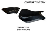 Tappezzeria Italia BMW S1000RR 2015-2018 Seat Cover Comfort in Silver and Black