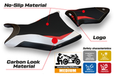 Tappezzeria Italia BMW S1000RR 2009-2011 Seat Cover in Red, White and Black