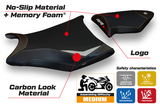 Tappezzeria Italia BMW S1000RR 2009-2011 Seat Cover Comfort in Silver and Black