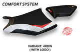 Tappezzeria Italia BMW S1000RR 2009-2011 Seat Cover Comfort in Red, White and Black