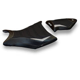 Tappezzeria Italia BMW S1000RR 2009-2011 Seat Cover Ultragrip in Silver and Black