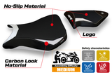Tappezzeria Italia BMW S1000RR 2012-2014 Seat Cover in White and Black