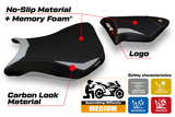 Tappezzeria Italia BMW S1000RR 2012-2014 Seat Cover Comfort in Silver and Black