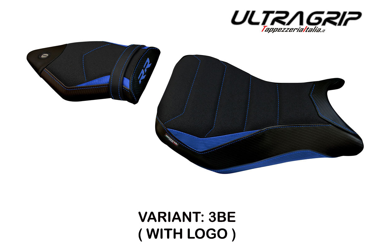 Tappezzeria Italia BMW S1000RR 2012-2014 Seat Cover Ultragrip in Blue and Black
