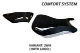 Tappezzeria Italia BMW S1000R 2014-2020 Seat Cover Comfort in White and Black