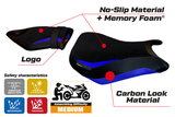 Tappezzeria Italia BMW S1000R 2014-2020 Seat Cover Comfort in Blue and Black