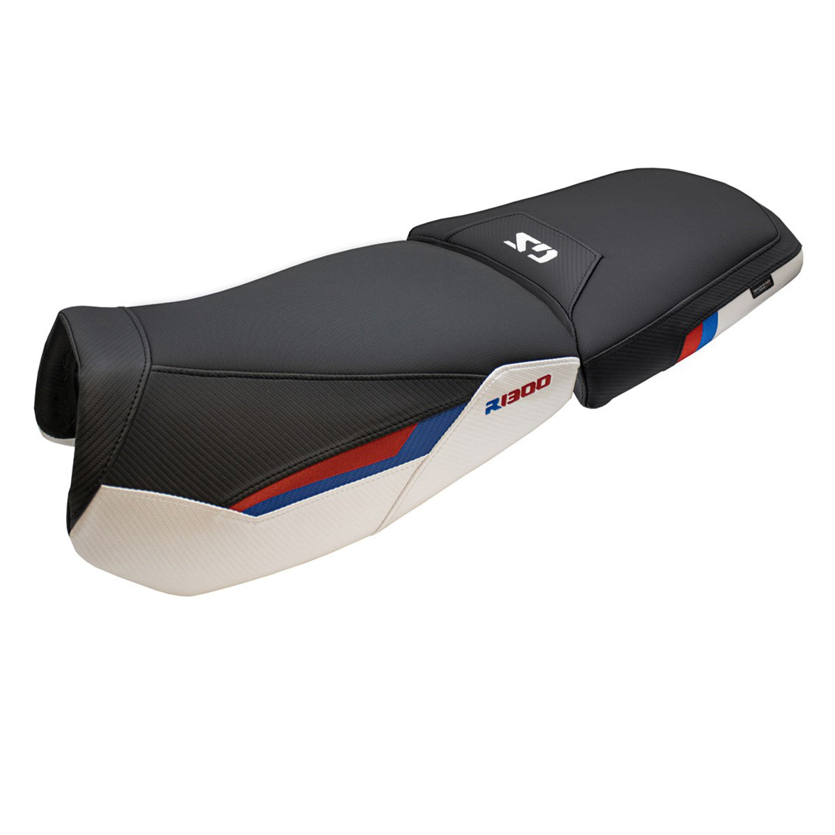 Tappezzeria Italia BMW R1300GS Adventure Trophy 2024-2025 Seat Cover White Red Blue