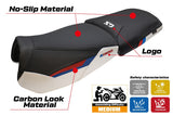 Tappezzeria Italia BMW R1300GS Adventure Trophy 2024-2025 Seat Cover White Red Blue