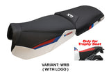 Tappezzeria Italia BMW R1300GS Adventure Trophy 2024-2025 Seat Cover White Red Blue