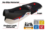 Tappezzeria Italia BMW R1300GS ADV Trophy 2024-2025 Seat Cover Ultragrip White Red Blue