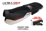 Tappezzeria Italia BMW R1300GS ADV Trophy 2024-2025 Seat Cover Ultragrip White Red Blue