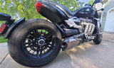 Vandemon Triumph Rocket 3R, GT and Storm Titanium Slip-On Mufflers 2019-2026  TRIUMROCKET3MUFC VA-1