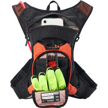 USWE Moto Hydration Pack - 3L - Factory Orange/Black 2033438