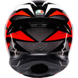 AGV Helmet K6 S Braven Black/Red/White Sm 2118395016-029-S