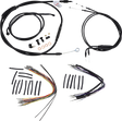 BURLY BRAND Control Kit - 14" Ape Hanger Handlebars B30-1009