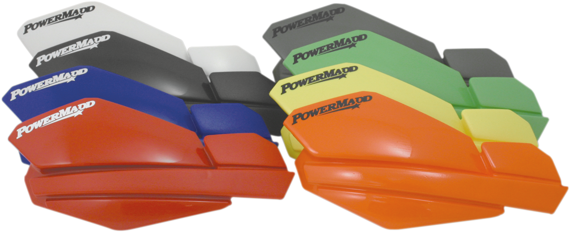 POWERMADD Handguards - Trail Star - White 34104