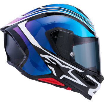 ALPINESTARS Helmet S-R7 Zeal Bk/Bl/Pk Fl/Wh Gloss Ece06/Dot L 8202826-1636-L