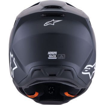 ALPINESTARS SM3 Helmet - Solid - Matte Black - 2XL 8300326-110-XXL