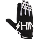 THRASHIN SUPPLY CO. Go Fast Stealth Gloves - White - Medium SV1-10-09