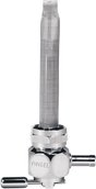 PINGEL Hex Fuel Valve - Oval Chrome - 22mm 6311-CHO