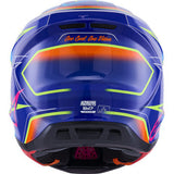 ALPINESTARS SM7 Helmet - Cast - Gloss/Blue/Pink/Yellow Fluo - 2XL 8302626-7254-XXL