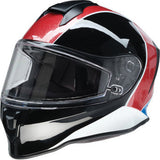 Z1R Youth Warrant 2.0 Snow Helmet - Fresh Pow - Red/White/Blue - Medium 0122-0129