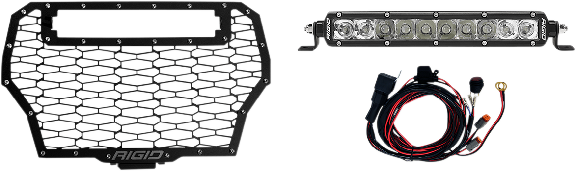 RIGID INDUSTRIES Light Mount Kit - Grill RZR Turbo 41640