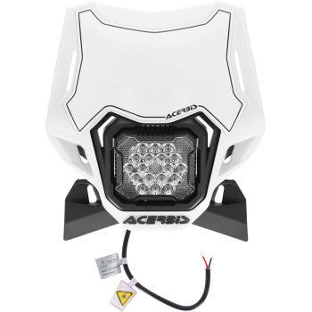 ACERBIS Headlight- Vsl Lumen-X White/Black 2987941035