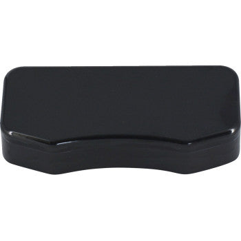 WILD 1 Billet Aluminum Top Handlebar Clamp - Smooth - Hidden - Gloss Black WO535GB