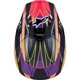 ALPINESTARS Supertech M10 Helmet - MIPS® - Era - Gloss Pink/Violet/Yellow Fluo - 2XL 8301223-3145-XXL
