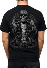 LETHAL THREAT Friend or Foe T-Shirt - Black - Large LT20904L